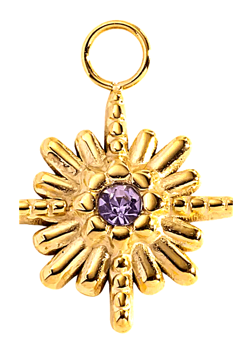 Soleil lilas